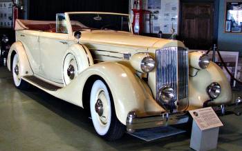 Josef Stalin was a car buff, and he enjoyed tinkering with this 1933 Packard. His story of what happened to a previous artist who tinkered with it also is horrific.