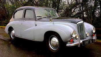 Throughout the novel, the speaker and his father travel in a Talbot motor car, this one the Sunbeam, from 1948 - 1950.