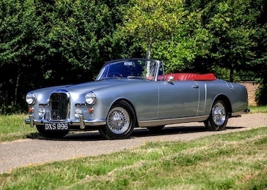 The Alvis TF21, a rare car, is one of Talbot Kydd's favorite possessions.