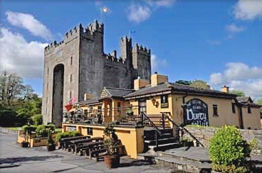 At one point Constance drives past Bunratty Castle, built in 1425. The Durty Nelly pub beside it is the first ever built.