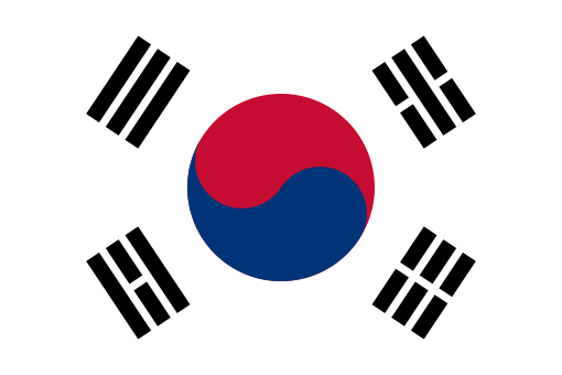 Taegukgi, the flag of South Korea