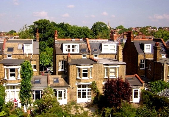 The Herne Hill area of London, where actress Katherine O'Dell was born.