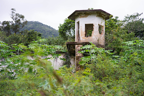 Abandoned prison in on the island of Ilha Grande, Photo by Andrew Tobin