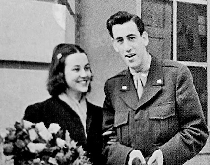 J. D. Salinger with Oona O'Neill