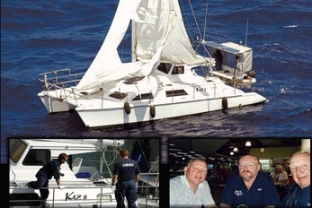 A more recent mystery in which a boat was found with all human beings missing from the premises occurred with the Kaz II in 2007. See photo credits.