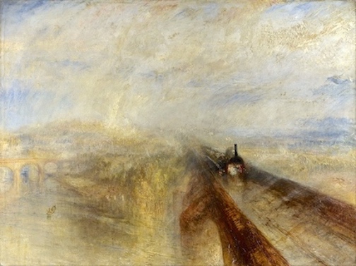 J. M. W. Turner, "Rain, Steam, and Speed, the Great Western Railway"