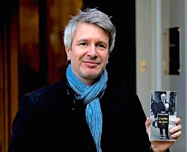 Author Eric Vuillard after winning the Prix Goncourt for this book in 2017. 