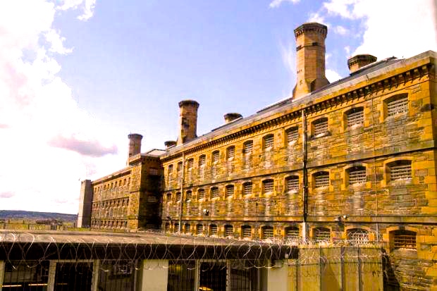 Barlinnie Prison, built in the Victorian period, and seriously overcrowded by 1973, when this novel takes place.