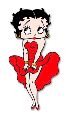 Betty Boop, a cartoon character dating from the 1930s, is recalled by Nurit Iscar's nickname here.