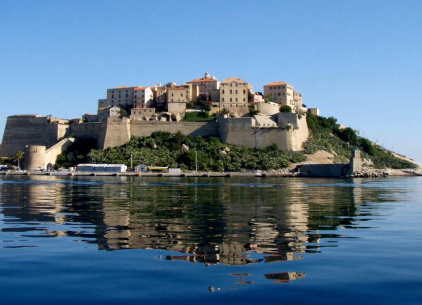 Calvi's Citadel, where Clotilde wants to go to Tao, a restaurant at the top, which features cute, rich "arseholes on holiday."