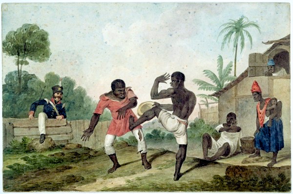 Capoeira angola by August Earle, 1824. 