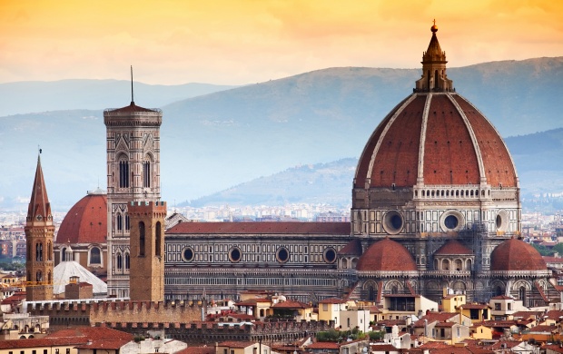 Cathedral of Santa Maria del Fiore, the Duomo, in Florence