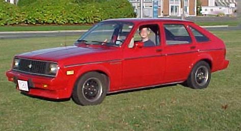 A red Chevy Chevette with a past history takes the speaker and some friends to school one day.