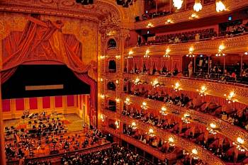 Teatro Colon, where the tribute to Javier Mallarino is scheduled to be held on the main stage.