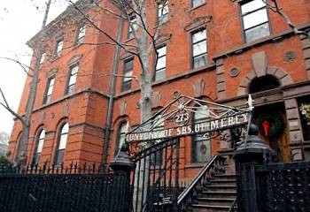 The Convent of the Sisters of Mercy, one of over two dozen convents active in Brooklyn in the 1950s. This one closed in 2009.