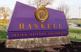 Haskell Indian Nations University, where Louise is giving readings when Covid becomes an issue.