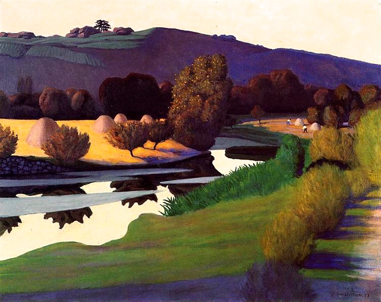 Evening on the Loire, 1923.