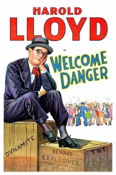 With great irony, Bradbury has the three women attending the fllm of "Welcome Danger" with Harold Lloyd