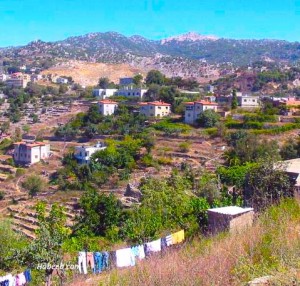 lebanon village, countryside