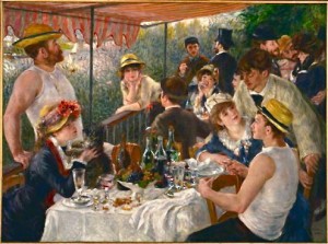 luncheon of boating party renoir luncheon of boating party renoir