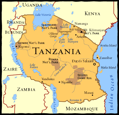 Zanzibar, an island off the coast of Tanzania, is semi-independent