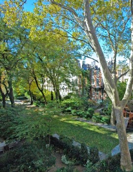 Another view of the Macdougal-Sullivan Gardens Historic District.