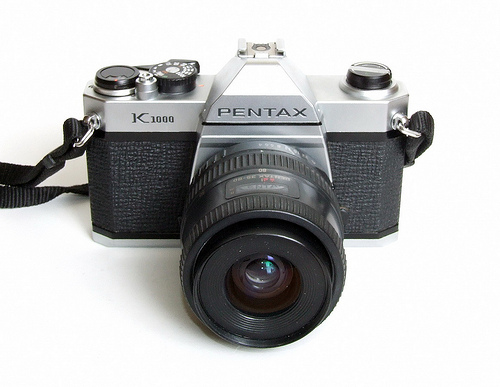 old Pentax camera