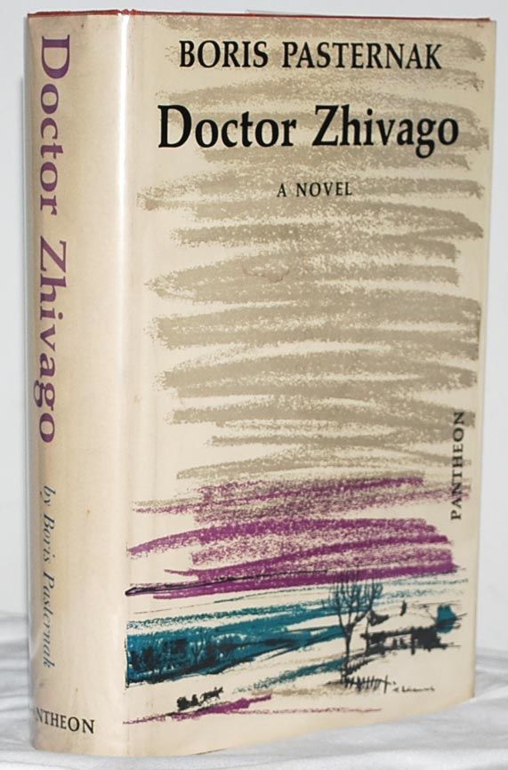 Original cover for Dr. Zhivago in the US printing.