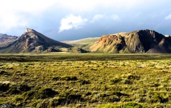 Patagonian steppe, the area where Rafael and his family lives.