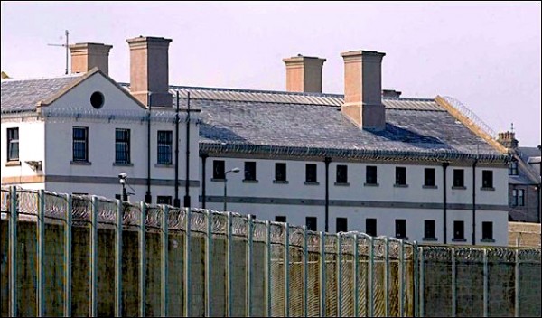 The old Peterhead Penitentiary, where Oscar Slater served eighteen years at hard labor. 