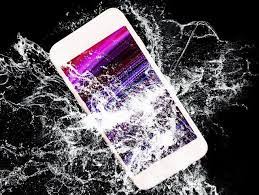 phone in water