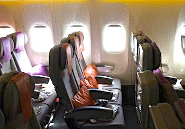 plane 3 seats