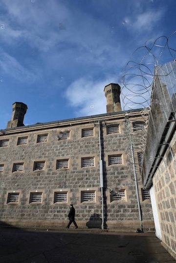 Prison in Aberdeen where McCoy will pick up friend Stevie Cooper. (Photo: David Cation)