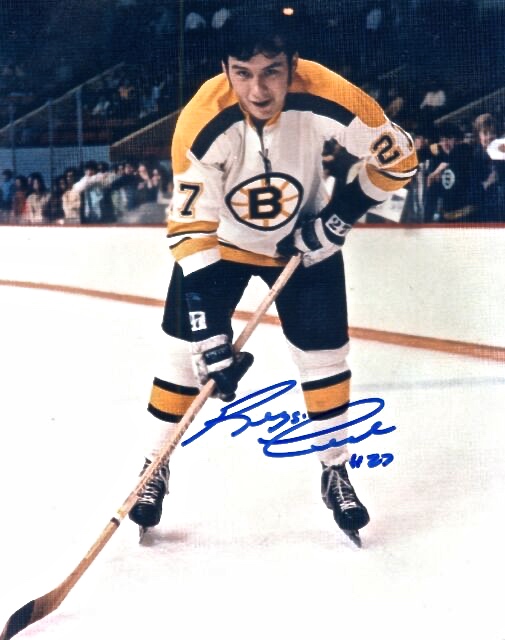 Reggie Leach, of Ojibwe ancestry, made his hockey debut in 1971 with the Boston Bruins during the Bobby Orr era, then continued his career with the Philadelphia Flyers.