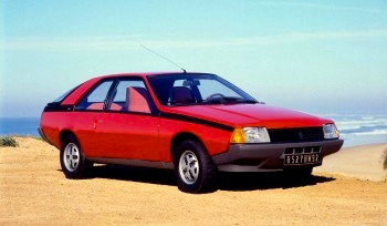 Renault Fuego, the four-seat sports car in which Clotilde's family was killed.