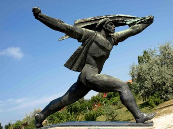 Memento Park in Budapest contains the monumental sculptures from Hungary's Communist era.