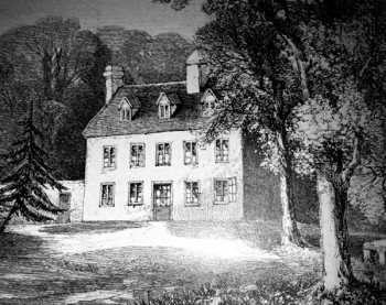 The Steventon parsonage, where Cass and Jane spent their childhoods.