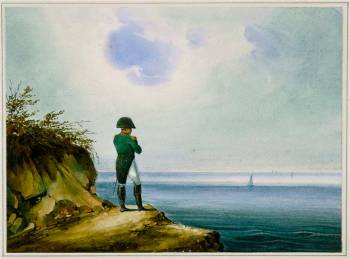 Napoléon à Sainte-Hélène by Francois-Joseph Sandmann