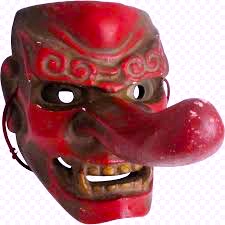 Tengu masks play a role in the conclusion of the novel. 