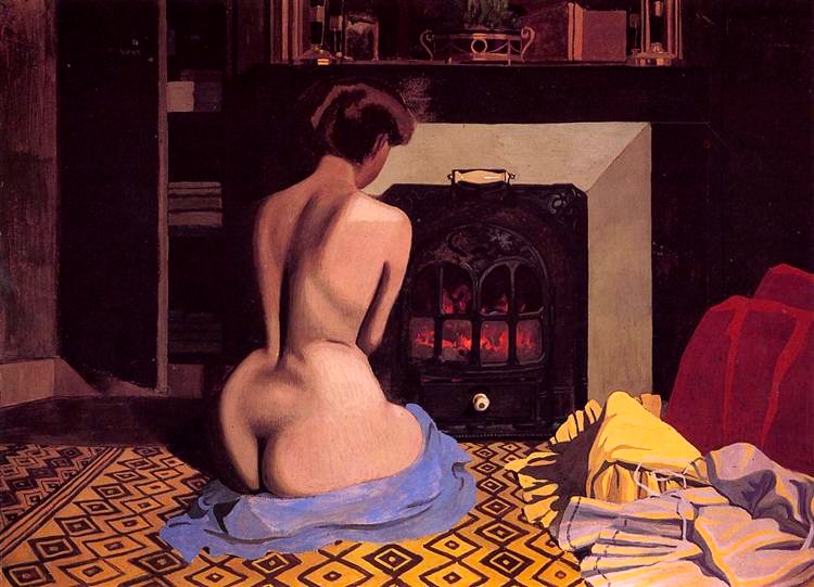 Nude at the Stove, 1900.