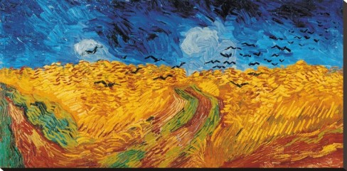 "Crows in Wheatfield, one of Van Gogh's last paintings, was inspired by some of his memories of his time in the Borinage.