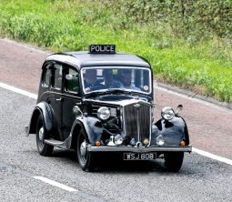 Police car, Wolseley Model 20 C8.