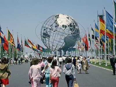 The World's Fair was a huge inspiration for Carney, as it was for much of the population.