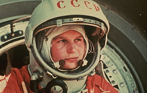 When Yuri Gagarin died in an accident in 1968, "she felt no more sorry for the young man who burned up like a star than she would have for Kenned or Martin Luther King."